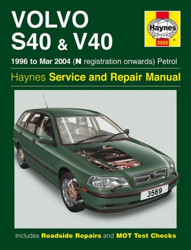 Volvo s40 &amp; v40 repair manual: 1996-2004, n registration onwards, petrol