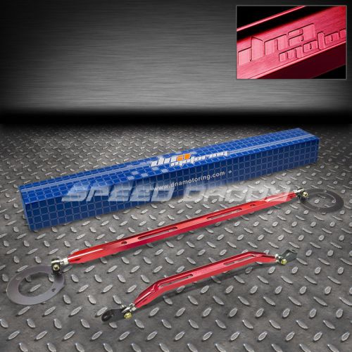 40mm aluminum rear upper+lower tie suspension strut bar/arm 92-96 prelude bb red