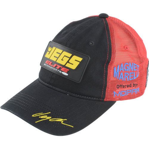 Jegs mh004600 jegs 2016 jeg jr. elite motorsports velcro-strap hat one-size fits