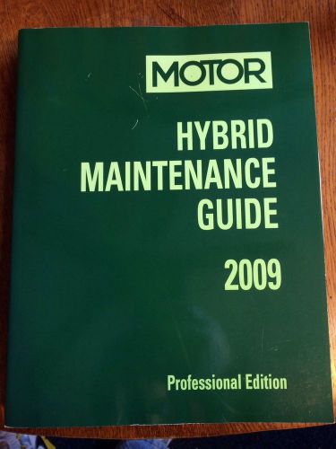 Motor hybrid service manual