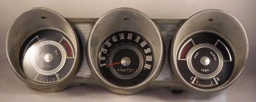 Ford fairlane 1963 instrument cluster