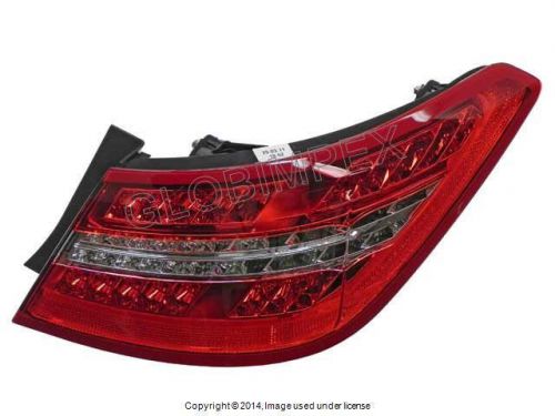 Mercedes w207 right outer taillight assembly ulo oem new + 1 year warranty