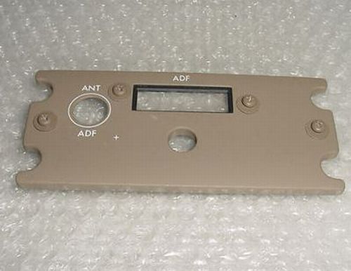 S233t100-542, new / nos aircraft adf control panel el lightplate