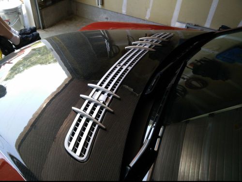 2001 – 2007 mercedes benz c class w 203 amg style front hood cowell grill