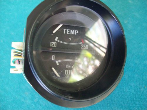 72-77 nissan datsun jdm temperature/ oil gauge 240z 260z 280z