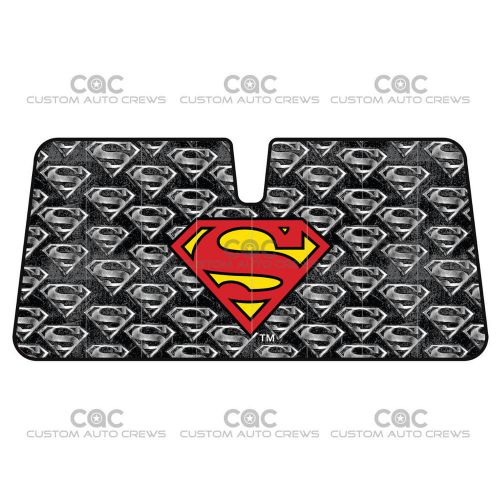 1 pc warner bros. superman sun shade windshield block cover auto shade visor