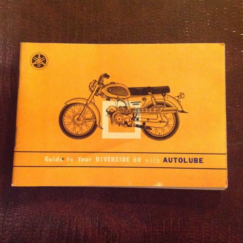 *** yamaha yj2 riverside 60 rider&#039;s manual***