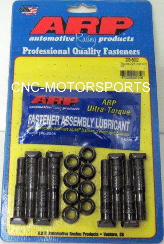 Arp rod bolt kit 203-6002 toyota 2.0l 3sgte &amp; 2.4l 22r