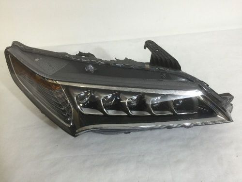 2014 2015 2016 acura tlx rh passenger side xenon healdight oem complete