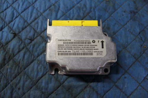 05 06 07 jeep liberty air bag control module