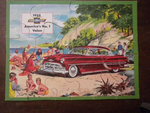 1953 chevy puzzle