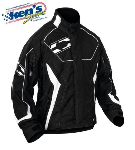 Castle x men&#039;s black charge g1 winter snowmobile jacket 70-017_