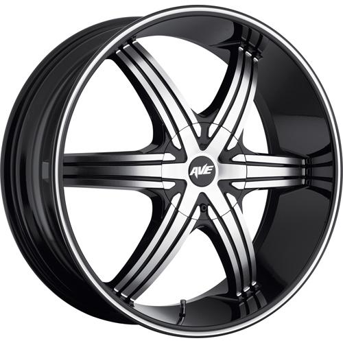 22x8 black avenue a606 wheels 5x112 5x4.5 +40 audi a6 s4 3.0 rs4 s4 s8 a8 a5