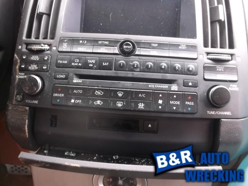 Radio/stereo for 04 infiniti fx35 ~ recvr am-fm-stereo-cass-cd w/bose