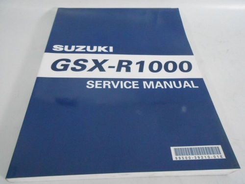 New genuine suzuki gsxr1000 gsx-r1000 2001 service manual 99500-39210-01e