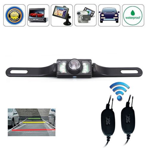 Wireless rear view car backup camera reversing camara waterproof night vision