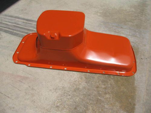 Mopar 440 426 383 big block 7 qt deep sump oil pan hemi orange