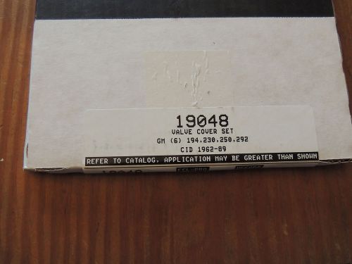 Detroit 19048 valve cover gasket set for gm 194-215-230-250-292 6 cyl