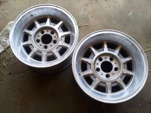 Rare dodge aluminum rims no reserve