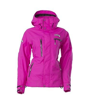 Divas snowgear avid technical neoshell womens snowmobile jacket pink