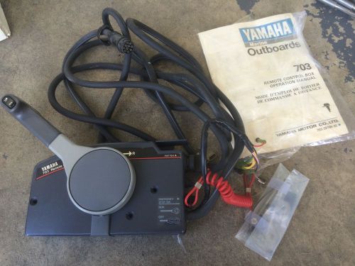 Yamaha outboard 703 remote control box 1989 nos never used oem original rare