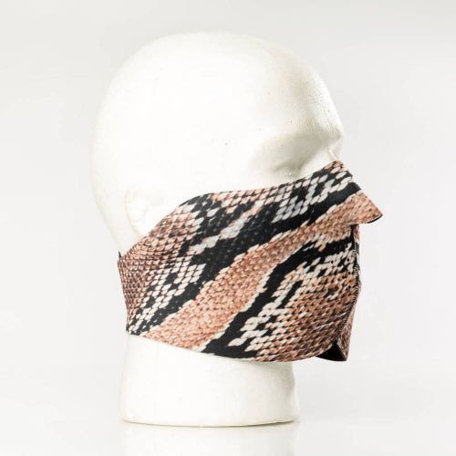 Python snake neoprene half ski mask reversible snowboard biker face mask new