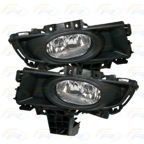 Fog lamp 07-09 mazda 3 for 4-door only clear fog light lamp with oem switch