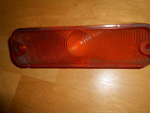 1965 chevy malibu lh marker lens 5956 671-1 amber