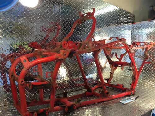 1988 yamaha banshee j-arm frame red