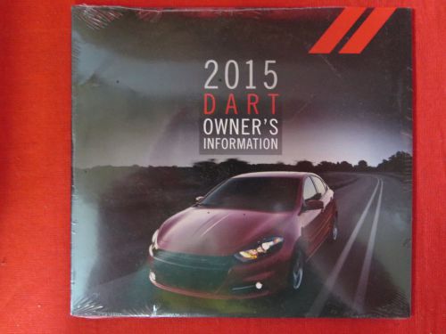 2015 dodge dart owners information dvd - new