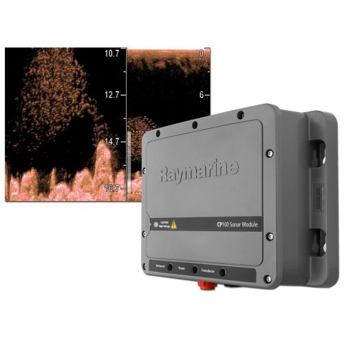 $100 rebate raymarine cp100 chirp downvision sonar module model# e70204