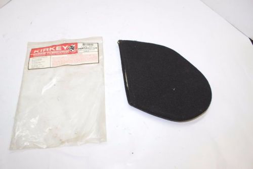 Kirkey 00311lw black cloth cover nos aluminum racing seat left leg pad imca ump