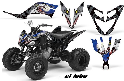 Yamaha raptor 250 amr racing graphics sticker raptor250 kit quad atv decals ello