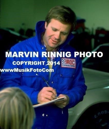 Mark donohue iroc photo 1973 8x11&#034;- porsche 911rsr,911r,911rs,917,908,911,912