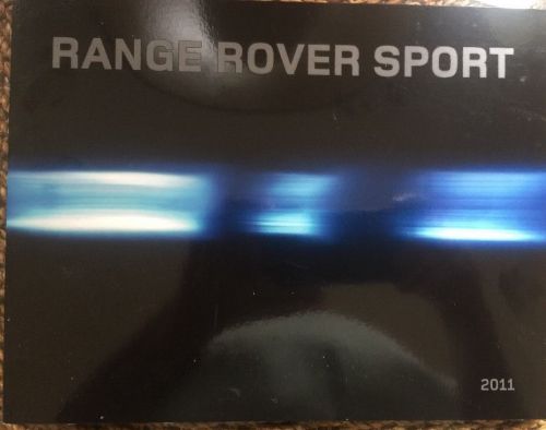 2011 range rover sport prestige brochure