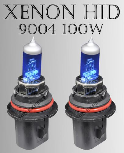 9004 100w pair high/ low xenon hid super white replacement light bulbs a2