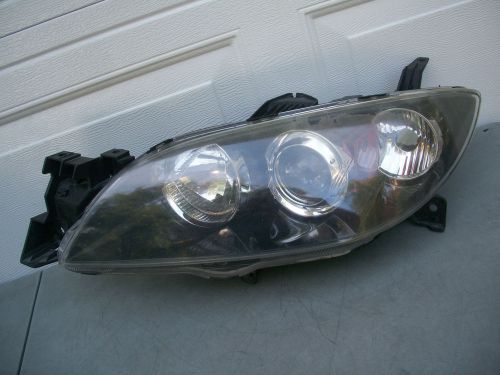 Mazda 3 04 05 06 07 08 09 headlight sedan oem  halogen lh