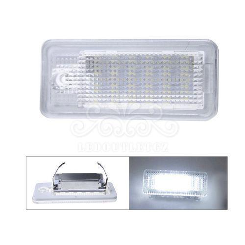 New 2x license plate led bright  white light lamp for audi a3/s3 a4/s4 a6 a8 q7 