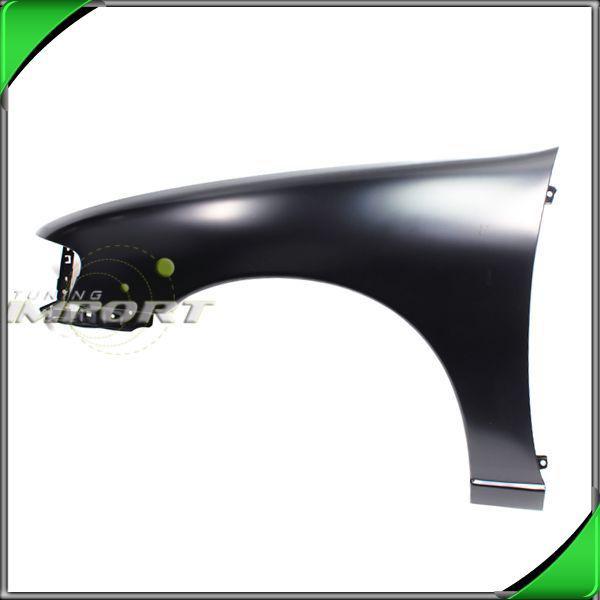 1998-1999 nissan altima left front fender primed black steel replacement lh new