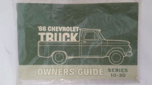 1966 chevrolet truck owners guide series 10-30