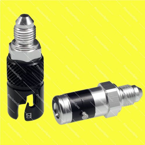 An3 3an aluminium brake quick release connect disconnect fitting adapter - blue