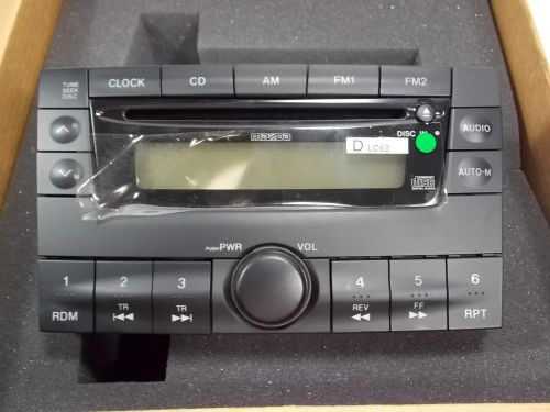 Brand new mazda mpv am fm radio stereo cd player oem factory lc62 66 9rob