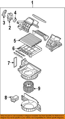 Hyundai oem 08790-3j000-a cabin air filter