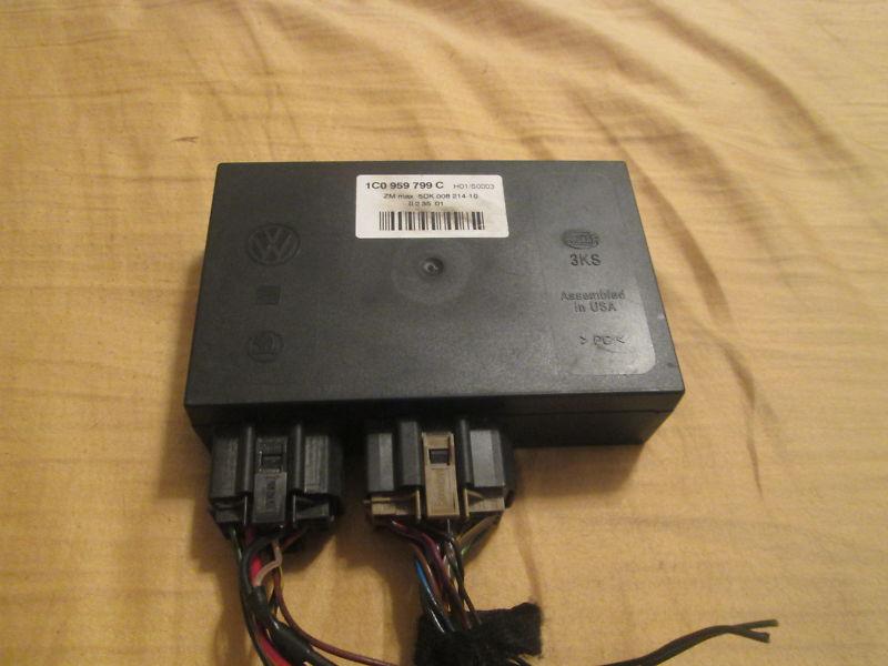 Vw mk4 99-09 jetta beetle gti comfort control module ccm 1c0 959 799 c oem