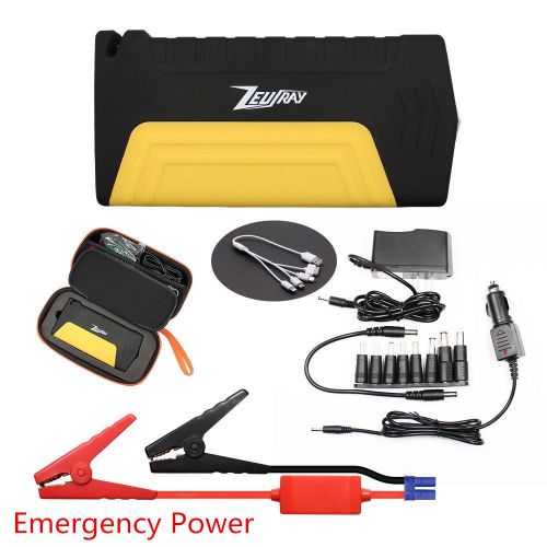 13800mah practical vehicles jump starter battery booster charger &amp; sos led light