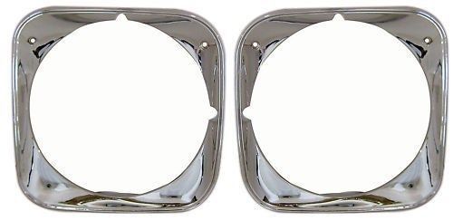 Headlamp bezel set 1971 chevelle or el camino