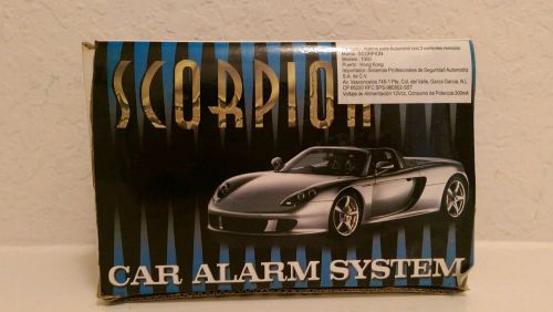 Scorpion car alarm system, model 1000