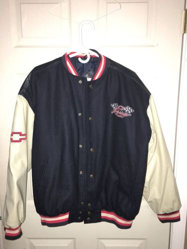 Men&#039;s steve &amp; barry&#039;s chevrolet racing jacket size l