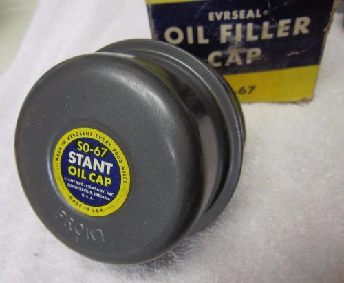 52-53-54-55-56-57-58-ford 6 cyl. cars &amp; trucks stant so-67 oil filler cap new