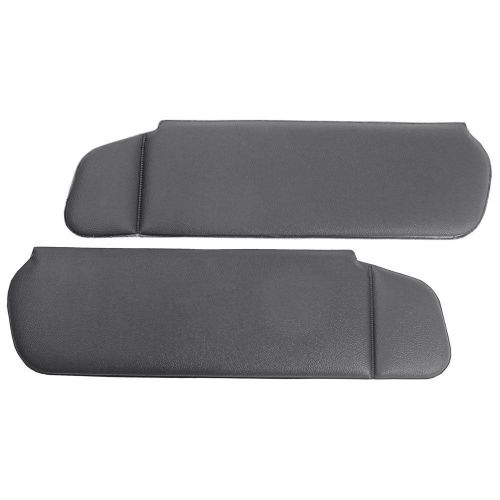 Mustang sun visor titanium gray pair convertible 1983-1993